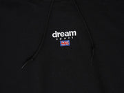 Black Hoodie With Dream Sport Embroidered Logo-8