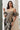 Strapless Glitter Floral Print Gown With Detachable Puff Sleeves-0