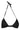 KARL LAGERFELD BEACHWEAR TOP WOMEN'S COSTUME BLACK-0
