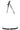 KARL LAGERFELD BEACHWEAR TOP WOMEN'S COSTUME BLACK-1
