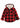 Boys Matching Family Red Hooded Flannel Jacket-0