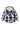 Boys Sherpa Lined Flannel Plaid Shirt Jacket,Hooded Flannel Jacket Kids-1