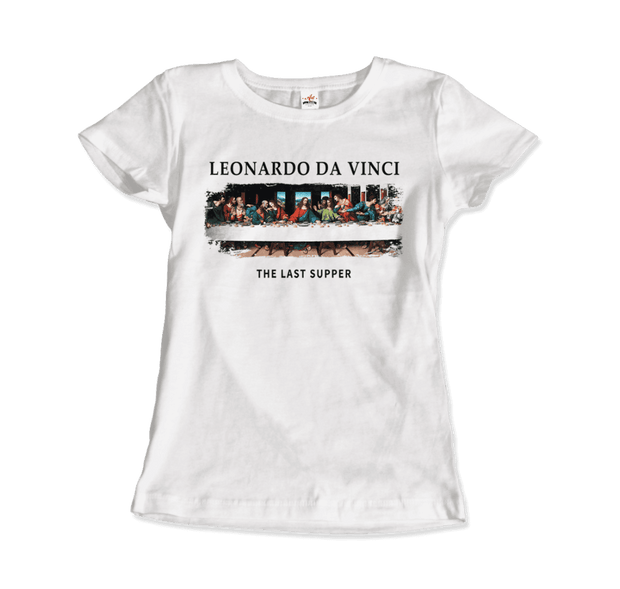 Leonardo Da Vinci - The Last Supper Artwork T-Shirt-4