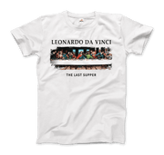 Leonardo Da Vinci - The Last Supper Artwork T-Shirt-3
