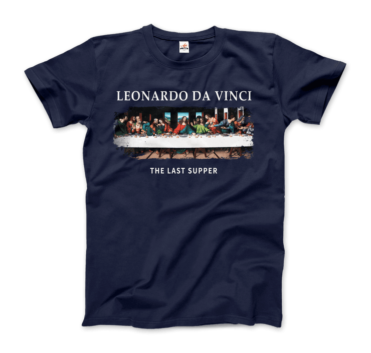 Leonardo Da Vinci - The Last Supper Artwork T-Shirt-5