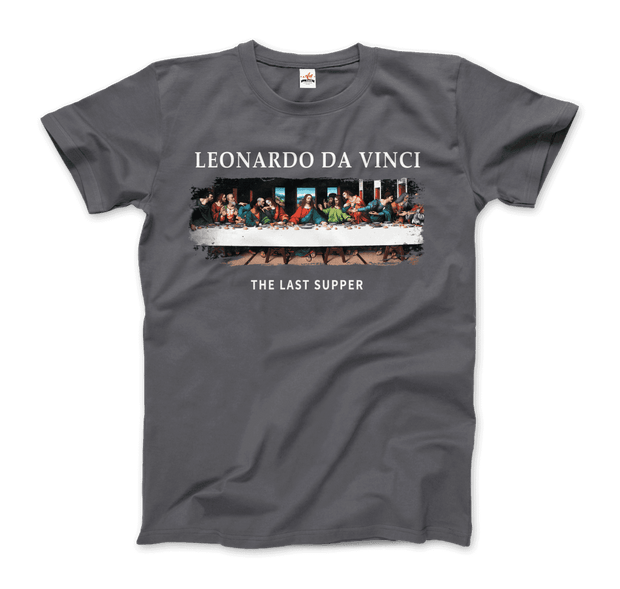 Leonardo Da Vinci - The Last Supper Artwork T-Shirt-11