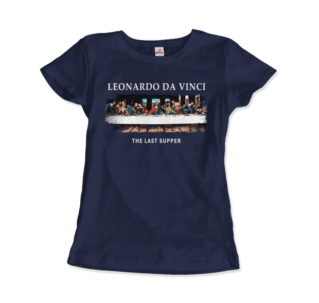 Leonardo Da Vinci - The Last Supper Artwork T-Shirt-6