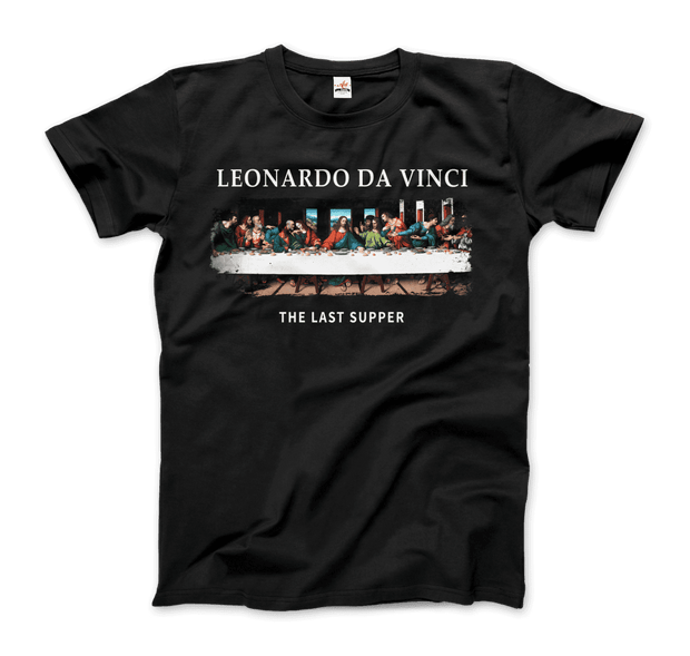 Leonardo Da Vinci - The Last Supper Artwork T-Shirt-0