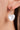 Gold Heart Shape Pearl Drop Earrings-2