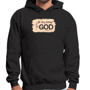 Mens Graphic Hoodie All Glory Belongs To God Christian Illustration-4