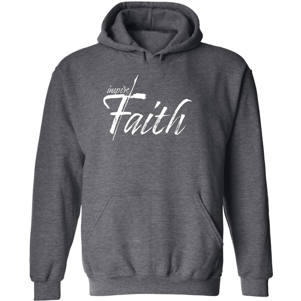 Mens Graphic Hoodie Inspire Faith White Print-6