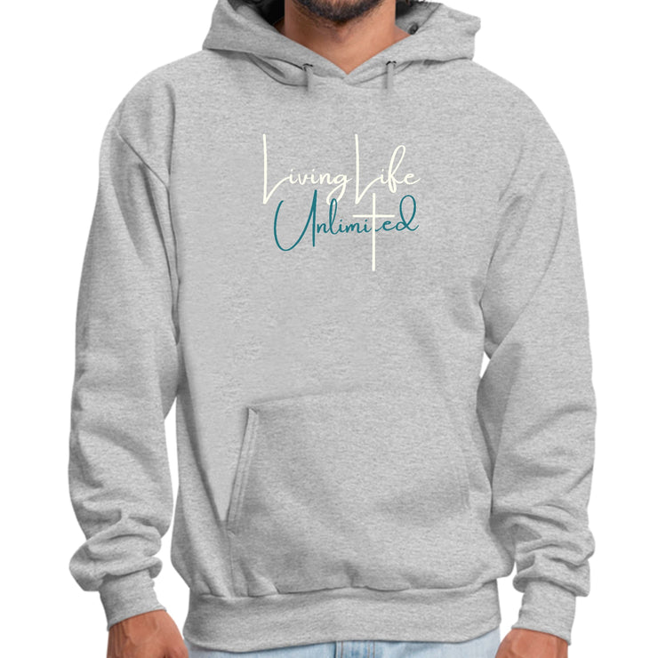 Mens Graphic Hoodie Living Life Unlimited-7