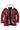 Men's Fuzzy Sherpa Lined Zip Up Plaid Flannel Shirt Jacket with Hood-5