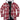 Men's Fuzzy Sherpa Lined Zip Up Plaid Flannel Shirt Jacket with Hood-1