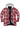 Men's Fuzzy Sherpa Lined Zip Up Plaid Flannel Shirt Jacket with Hood-1