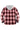 Men's Quilted Lined Button Down Plaid Flannel Shirt Jacket with Hood-1