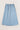 Mist Blue Fully Buttoned Long Denim Skirt-3