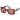 MONCLER WOMEN'S SUNGLASSES BROWN-0