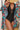 Monokini with Floral Beach Cover Up - Black Halter Neck-0