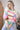 Multicolor Striped Colorblock Drop Shoulder Sweater-3
