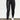 Navy Blue Crossed Dip Waist Sleek Leather Leggings-4