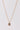 Gold Link Chain Rectangle Crystals Moon Pendant Necklace-0