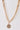 "Dos Pesos" Gold Chunky Link Chain Coin Pendant Necklace-0