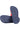 NORWAY 1963 BLUE MEN'S SLIPPER FOOTWEAR-1