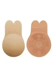 Nude Invisible Lift-Up Rabbit Ears Seamless Nipple Covers-1