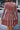 Pale Chestnut Long Sleeve Tiered Ribbed Velvet Dress-1