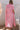 Pink Bohemian Tie Dye Oversize Long Kimono-1