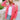 Pink Buttoned Flap Pocket Corduroy Jacket-0