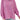 Pink Exposed Seam Round Neck Terry Pullover-3