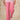 Pink Rhinestone Gradient Denim Pants-3