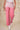 Pink Rhinestone Gradient Denim Pants-3