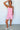 Pink Spaghetti Straps V Neck Jersey Romper-2