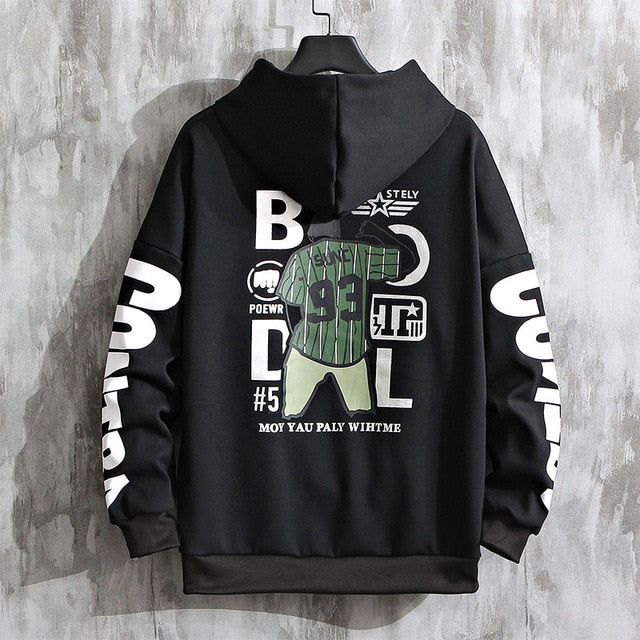 Fashion Brand Men Hoodies Spring Autumn Casual Hoodies Sweatshirts Men Street Hip Hop Harajuku Hoodies Sweatshirt Tops-0