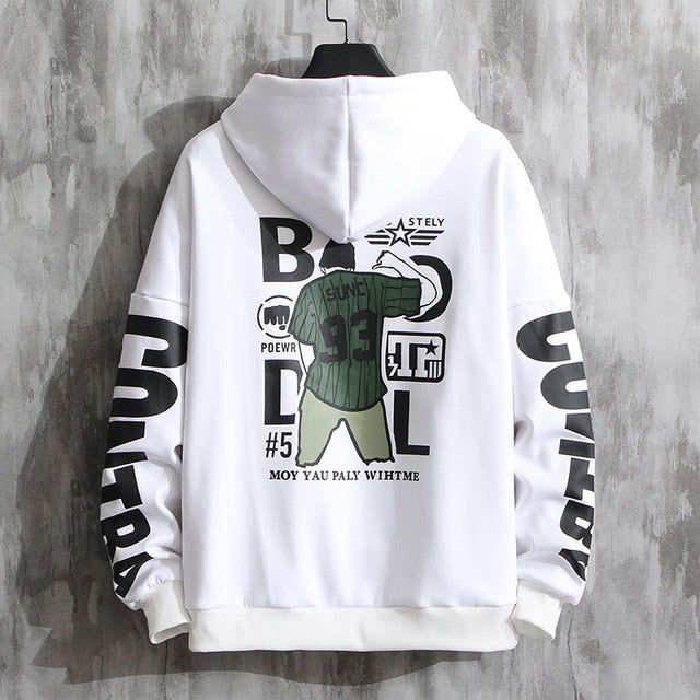 Fashion Brand Men Hoodies Spring Autumn Casual Hoodies Sweatshirts Men Street Hip Hop Harajuku Hoodies Sweatshirt Tops-4