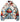 Lambswool Winter Jacket Men Colorful Tie Dye Pockets Zipper Furry Coats Couple Harajuku Fashion Warm Outwear Streetwear-0