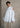 Quarta Open Shoulders White Organic Cotton Shirt-3