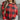 Red Christmas Plaid Striped Patchwork Drawstring Hoodie-1