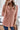 Rose Tan Rib Textured Henley Knit Top-2