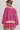 Rosy Contrast Pullover and Skort Set-1