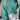 Sea Green Cable Knit Sleeve Drop Shoulder Sweater-0