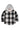 Toddler Boys and Girls Sherpa-Lined Full Zip Hooded Plaid Flannel Shirt-2