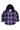 Toddler Boys and Girls Sherpa-Lined Full Zip Hooded Plaid Flannel Shirt-7