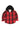 Toddler Boys and Girls Sherpa-Lined Full Zip Hooded Plaid Flannel Shirt-12