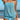 Turquoise Striped Mesh Tankini Swimsuit-2