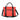 Travel Bag, Red Orange , Canvas Carry-2