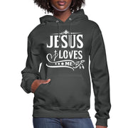 Womens Hoodie, Jesus Loves-4